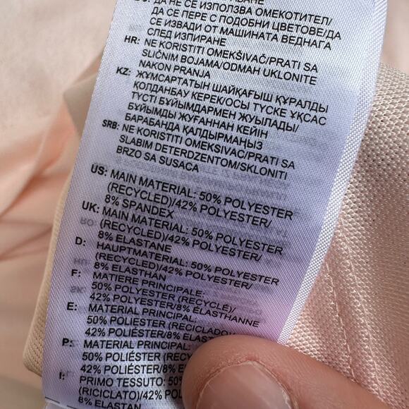 NEW Adidas Women Gradient Zip Sleeveless Polo Shirt Blade Collar Golf Tank Top L - Picture 3 of 8